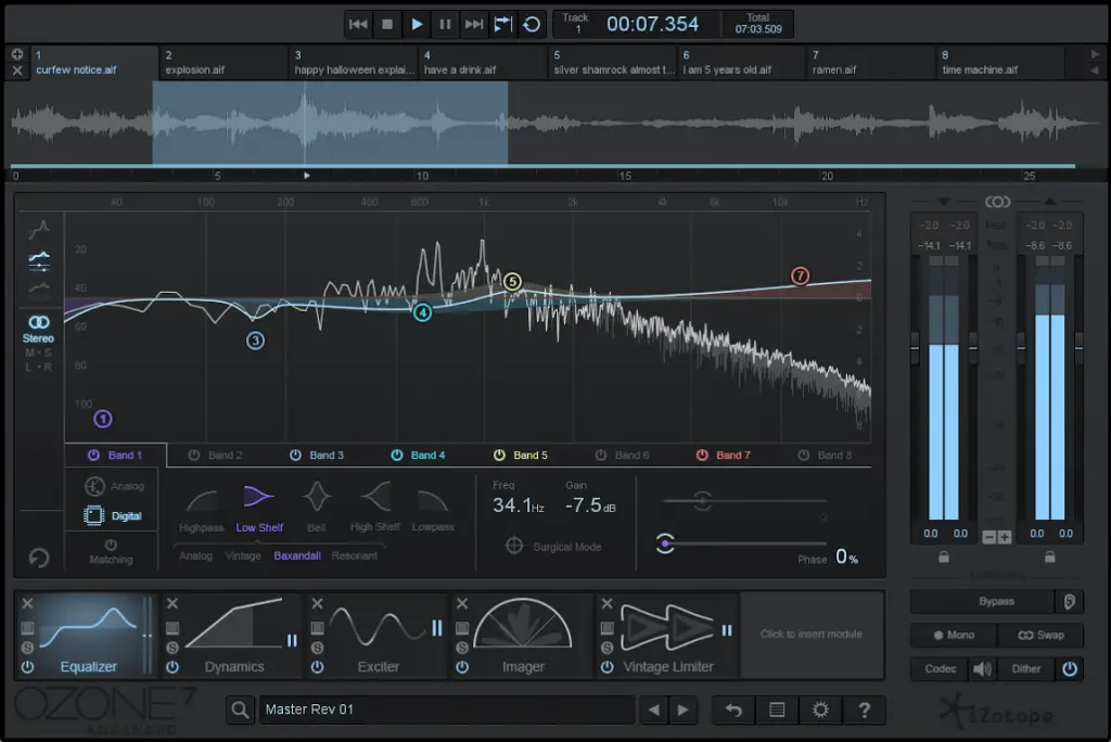 izotope ozone mastering