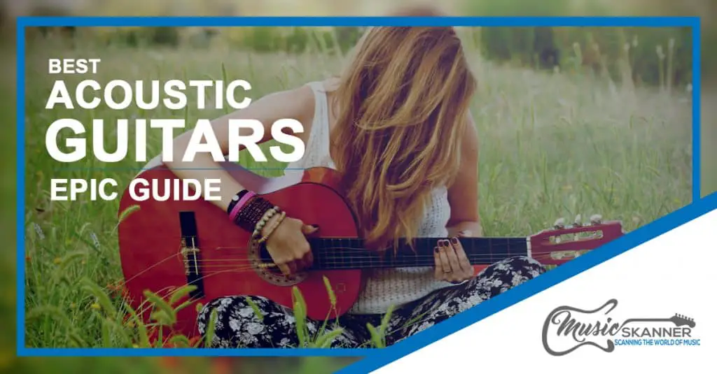 Women playing acoustic guitar