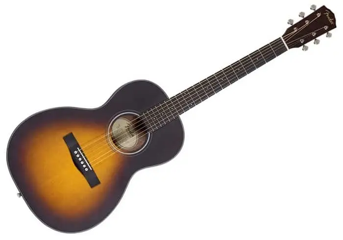 Travel and Parlor Guitars body shape