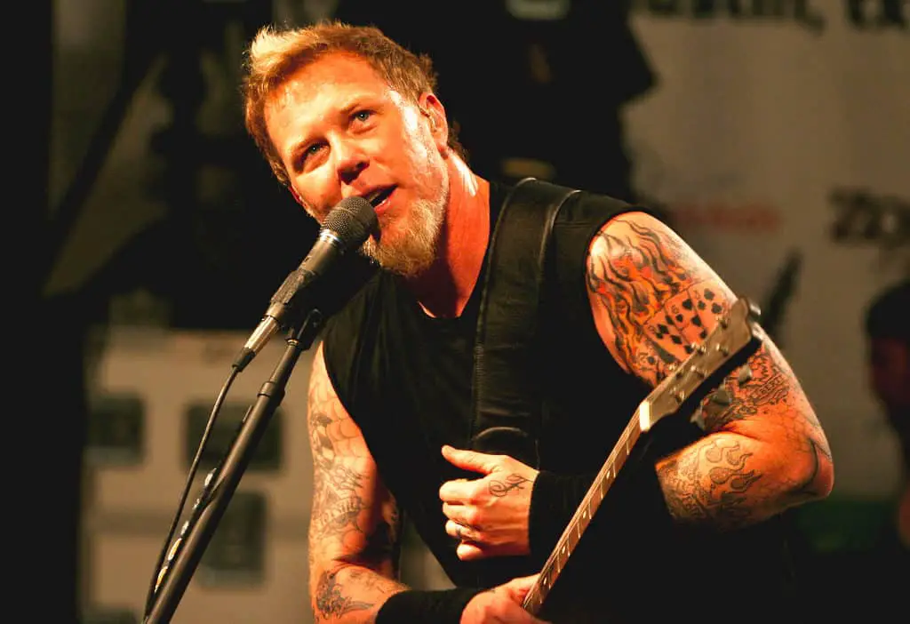 The 52 years old frontman of Metallica