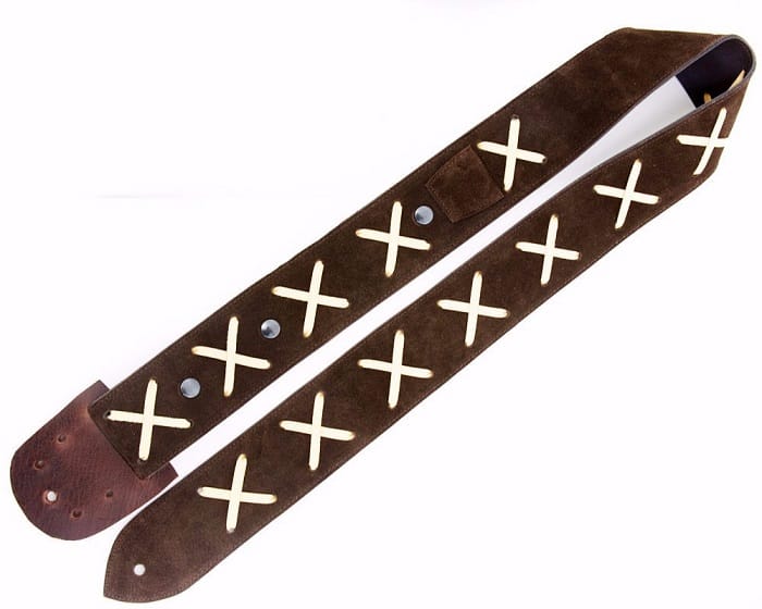 What makes this guitar strap so unique is the fact that it used to belong to Jimmy Hendrix.