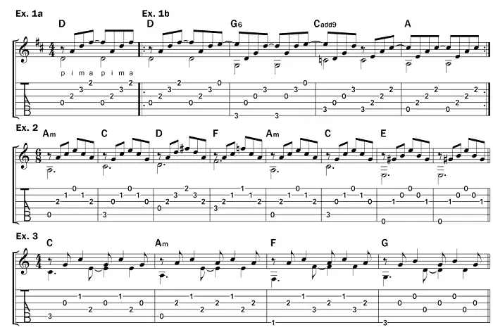 picking patterns tab