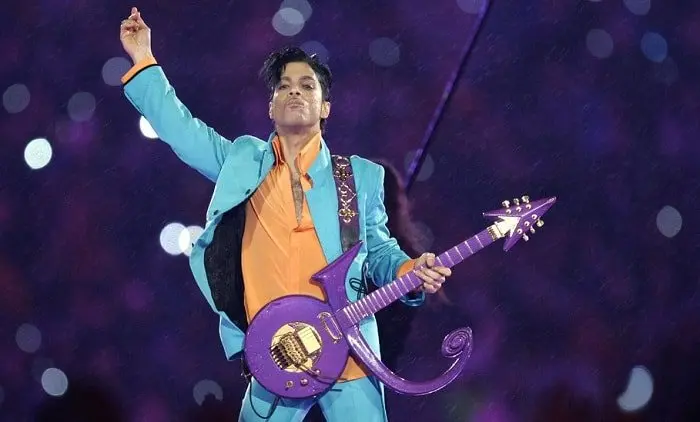 Prince Love Symbol guitar.