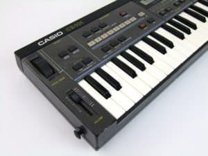 Casio CZ101 is a miniature version of the CZ1000 that started the whole CZ lineup of synths