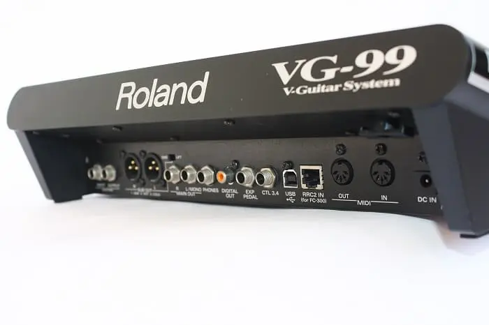 roland vg99 V-Guitar system back side