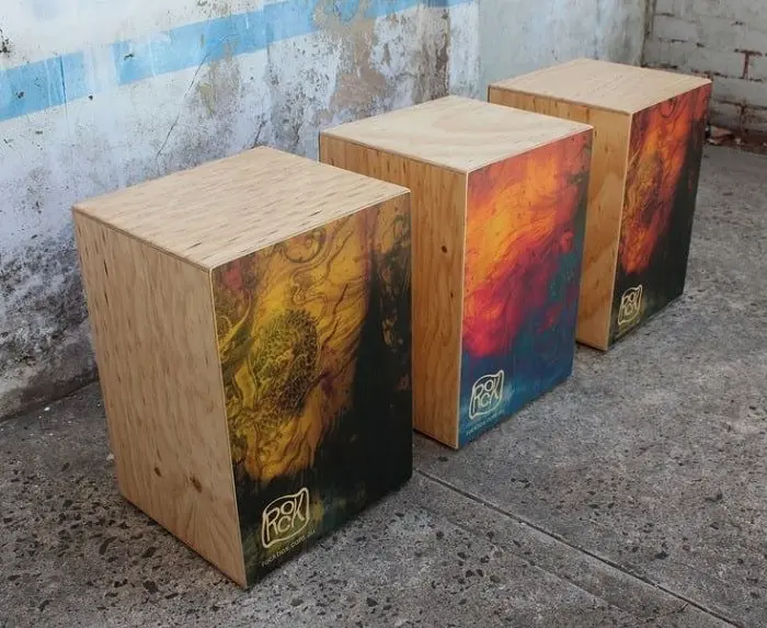 types of cajon drum