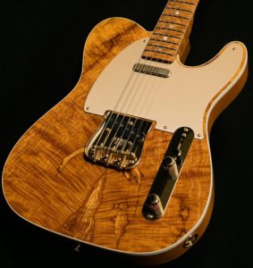 spalted maple telecaster limited edition