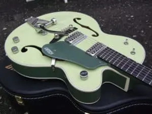 Gretsch decided to go back to their roots, and reinvent the good old semi hollow design