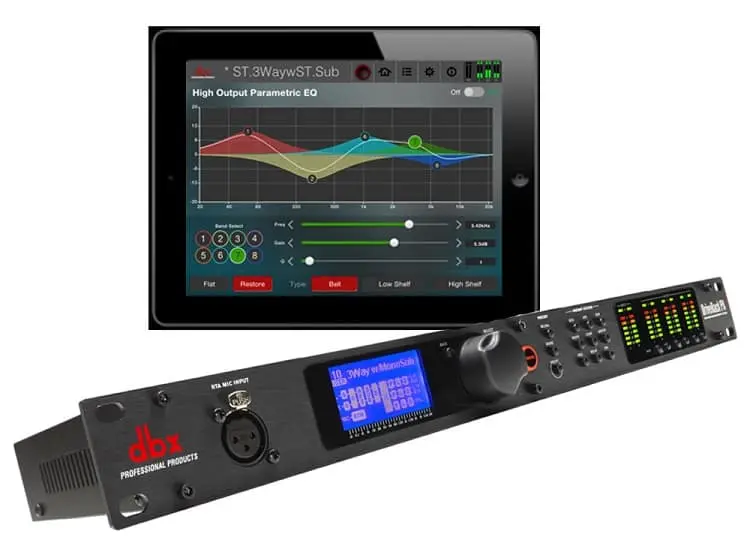 DriveRack PA2 speaker management system from Dbx