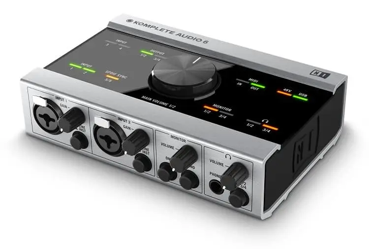 Komplete Audio 6 Interface from Native Instruments is definitely in the top 5 products 