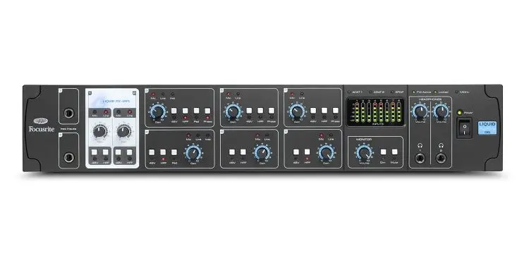 Liquid Saffire 56 comes with eight sets of inputs.