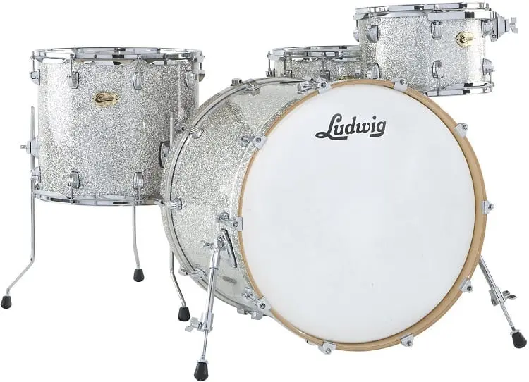 basic configuration, consisting of a bass drum, a snare, and three toms