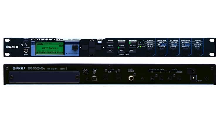 The quality and variety of voices offered by Motif XS Rack is impressive