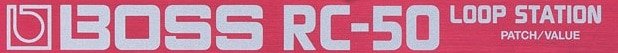 Boss Rc-50 Loop Station logo