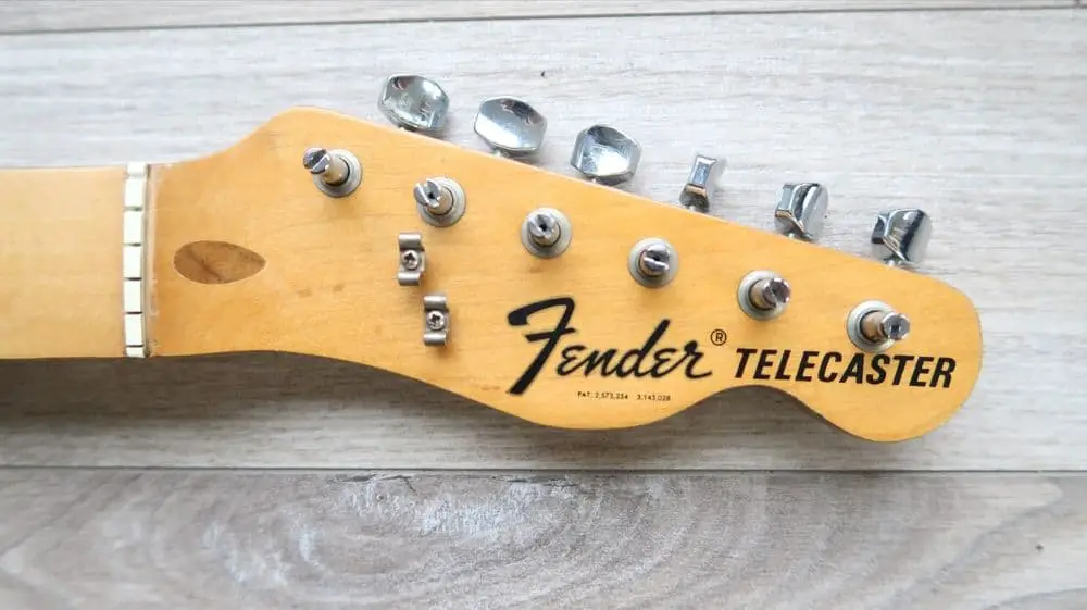 Fender Telecaster and tuner