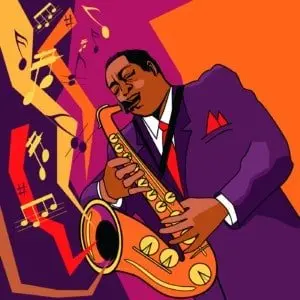 Jazz man intro image